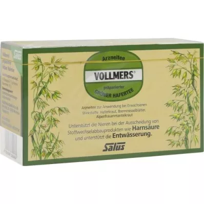 VOLLMERS filter vrećice pripremljenog čaja od zelene zobi, 15 kom