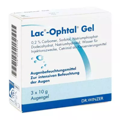 LAC OPHTAL Gel, 3X10 g LAC OPHTAL Gel, 3X10 g