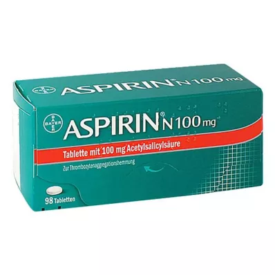 ASPIRIN N 100 mg tablete, 98 kom