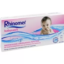 RHINOMER babysanft morska voda 5 ml jedna doza cijevi, 20X5 ml