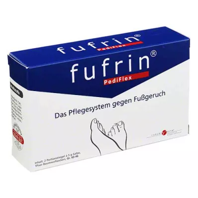 FUFRIN PediFlex care system čarapa + mast vel. 43-46, 2X5 g