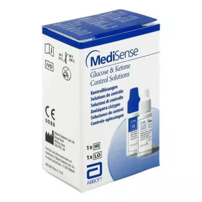 MEDISENSE Kontrolna otopina glukoza + ketoni H/L, 2 fl
