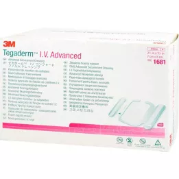 TEGADERM 3M I.V. Advanced Fixierv.7x8 cm 1681, 100 kom