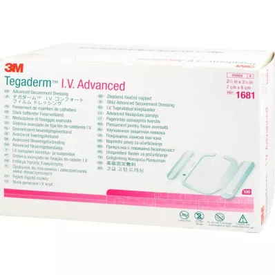 Tegaderm 3M i.v.Napredna žbuka .7x8cm 1681, 100 kom
