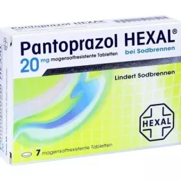 PANTOPRAZOL HEXAL b. Žgaravica tableta želučanog soka, 7 kom