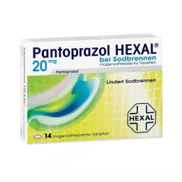 PANTOPRAZOL HEXAL b. Žgaravica tableta želučanog soka, 14 kom