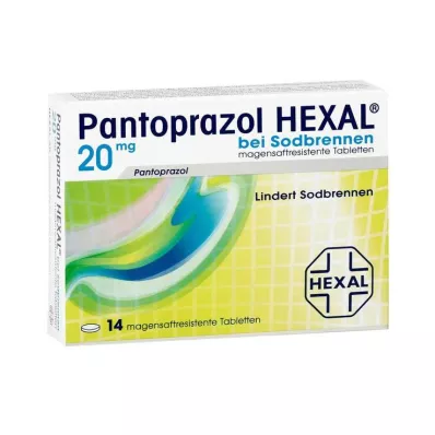 Pantoprazol Hexal b.Heartburn gastrorezistentne tablete, 14 kom