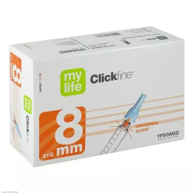 MYLIFE Clickfine pen igle 8 mm, 100 kom