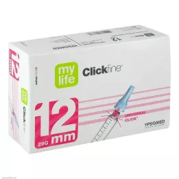 MYLIFE Clickfine pen igle 12 mm, 100 komada