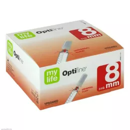 MYLIFE Optifine pen igle 8 mm, 100 komada