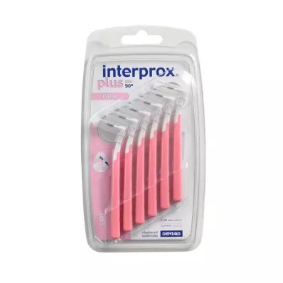 INTERPROX plus nano pink interdentalna četkica, 6 kom