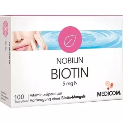 NOBILIN Biotin 5 mg N tablete, 100 kom