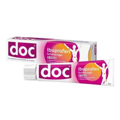 DOC IBUPROFEN Gel protiv bolova 5%, 50 g
