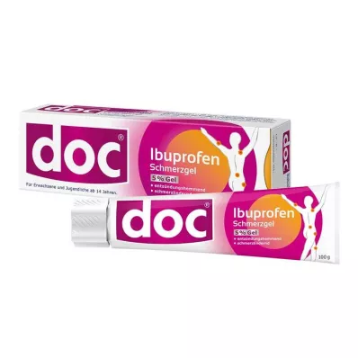 doc Ibuprofen gel protiv bolova 5%, 100 g