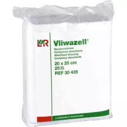 VLIWAZELL usisavanje komprimira Unsteril 20x25 cm, 25 sati