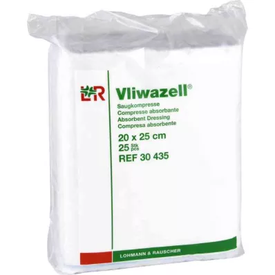 VLIWAZELL usisavanje komprimira Unsteril 20x25 cm, 25 sati VLIWAZELL usisavanje komprimira Unsteril 20x25 cm, 25 sati