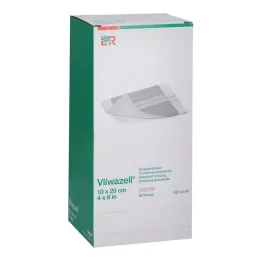 VLIWAZELL Sukcijske komprese sterilne 10x20 cm, 30 kom