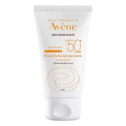 AVENE Krema za sunčanje SPF 50+ mineral, 50 ml