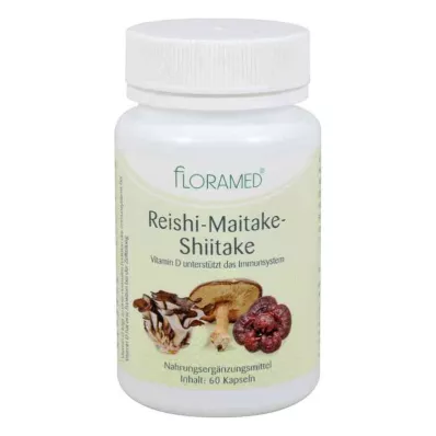 REISHI-MAITAKE-Shitake kapsule dobre ukupne stanice, 60 kom