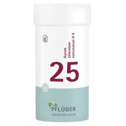 BIOCHEMIE Pflueger 25 Aurum klorat.natron.D 6 tab., 400 kom