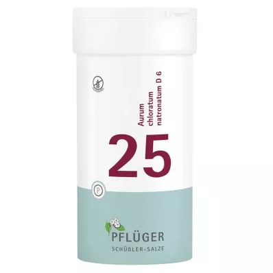 Biochemistry Pflueger 25 Aurum chloratum sodium D 6 tableta, 400 kom
