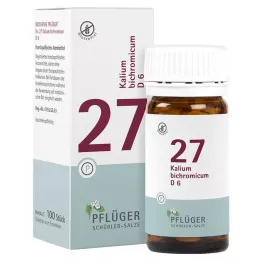 BIOCHEMIE Pflueger 27 Kalium bichromicum D 6 tableta, 100 kom