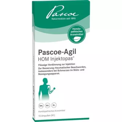 PASCOE-Agil HOM Injectopas ampule, 10X2 ml