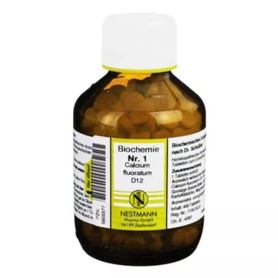 BIOCHEMIE 1 Calcium fluoratum D 12 tableta, 400 kom
