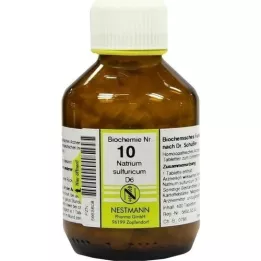 BIOCHEMIE 10 Natrum sulfuricum D 6 tableta, 400 kom