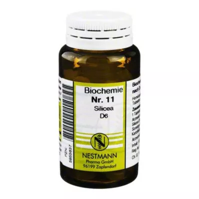 BIOCHEMIE 11 Silicea D 6 tableta, 100 kom
