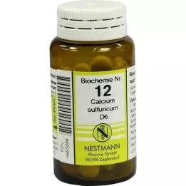 BIOCHEMIE 12 Calcium sulfuricum D 6 tableta, 100 kom