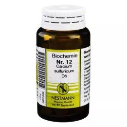 BIOCHEMIE 12 Calcium sulfuricum D 6 tableta, 100 kom