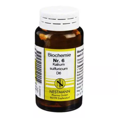 BIOCHEMIE 6 Kalium sulfuricum D 6 tableta, 100 kom