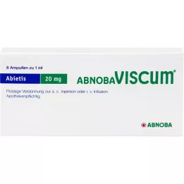 ABNOBAVISCUM Abietis 20 mg ampule, 8 kom