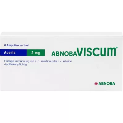 ABNOBAVISCUM Aceris 2 mg ampula, 8 sati