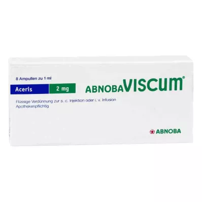 Abnobaviscum Aceris 2 mg ampule (8 kom) Abnobaviscum Aceris 2 mg ampule (8 kom)