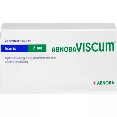 ABNOBAVISCUM Aceris 2 mg ampule, 21 kom