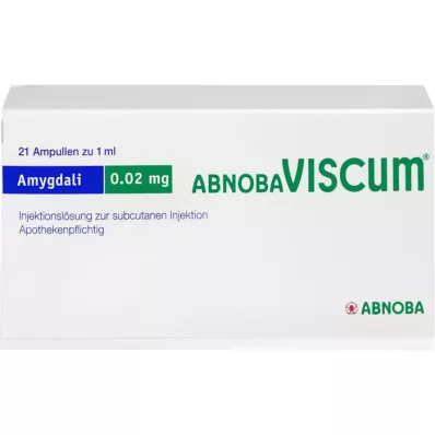 ABNOBAVISCUM Amygdali 0,02 mg ampule, 21 kom