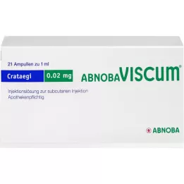 ABNOBAVISCUM Crataegi 0,02 mg ampule, 21 kom