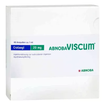 Abnobaviscum Crataegi 20 mg ampule (48 komada)