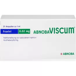 ABNOBAVISCUM Fraxini 0,02 mg ampule, 21 kom