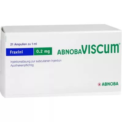 ABNOBAVISCUM Fraxini 0,2 mg ampula, 21 sat