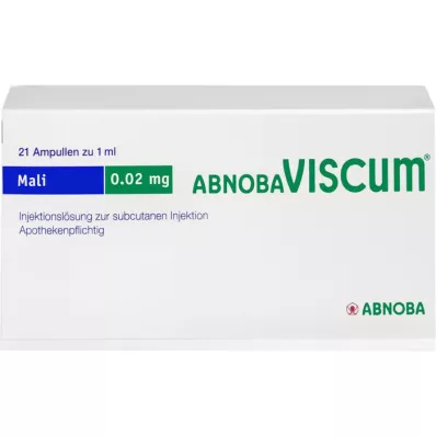 ABNOBAVISCUM Mali 0,02 mg ampule, 21 kom