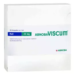 ABNOBAVISCUM Mali 20 mg ampule, 48 kom