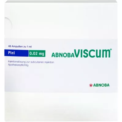 ABNOBAVISCUM Pini 0,02 mg ampule, 48 kom