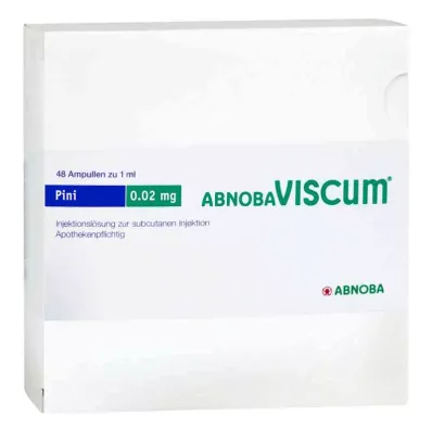 Abnobaviscum Pini 0,02 mg ampule (48 komada) Abnobaviscum Pini 0,02 mg ampule (48 komada)