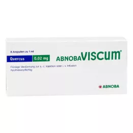 ABNOBAVISCUM Quercus 0,02 mg ampule, 8 kom