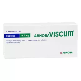 ABNOBAVISCUM Quercus 0,2 mg ampule, 8 kom