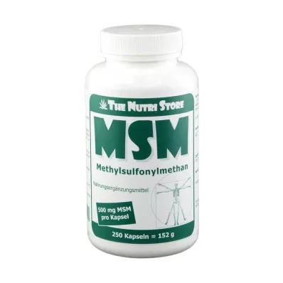 MSM 500 mg metilsulfonilmetan kapsule, 250 kom