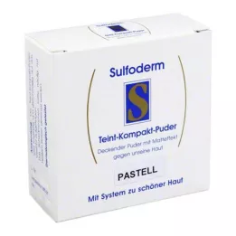 SULFODERM S ten kompaktni puder pastel, 10 g